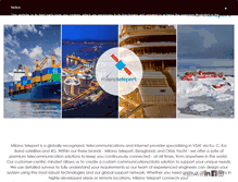Tablet Screenshot of milanoteleport.com